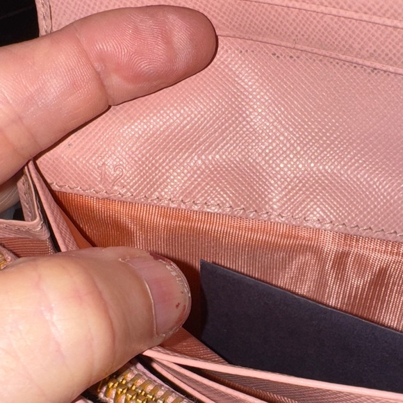 Prada Blush Pink Women's Wallet - Picture 10 of 10